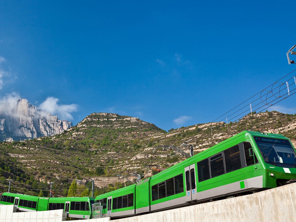 Montserrat with Ascent by Cogwheel Train and La Morenita Access - Half-Day Tour - Barcelona