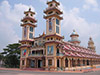 Cao Dai temple and Cu Chi tunnels - private