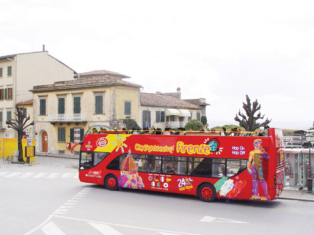 City Sightseeing Florence Hop-On Hop-Off Tour (48 hour ticket tour)