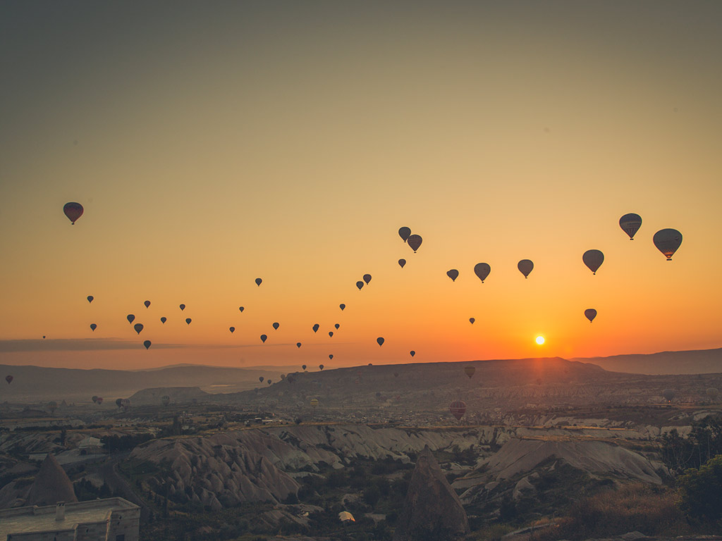 Hot Air Balloon Ride - Cappadocia
