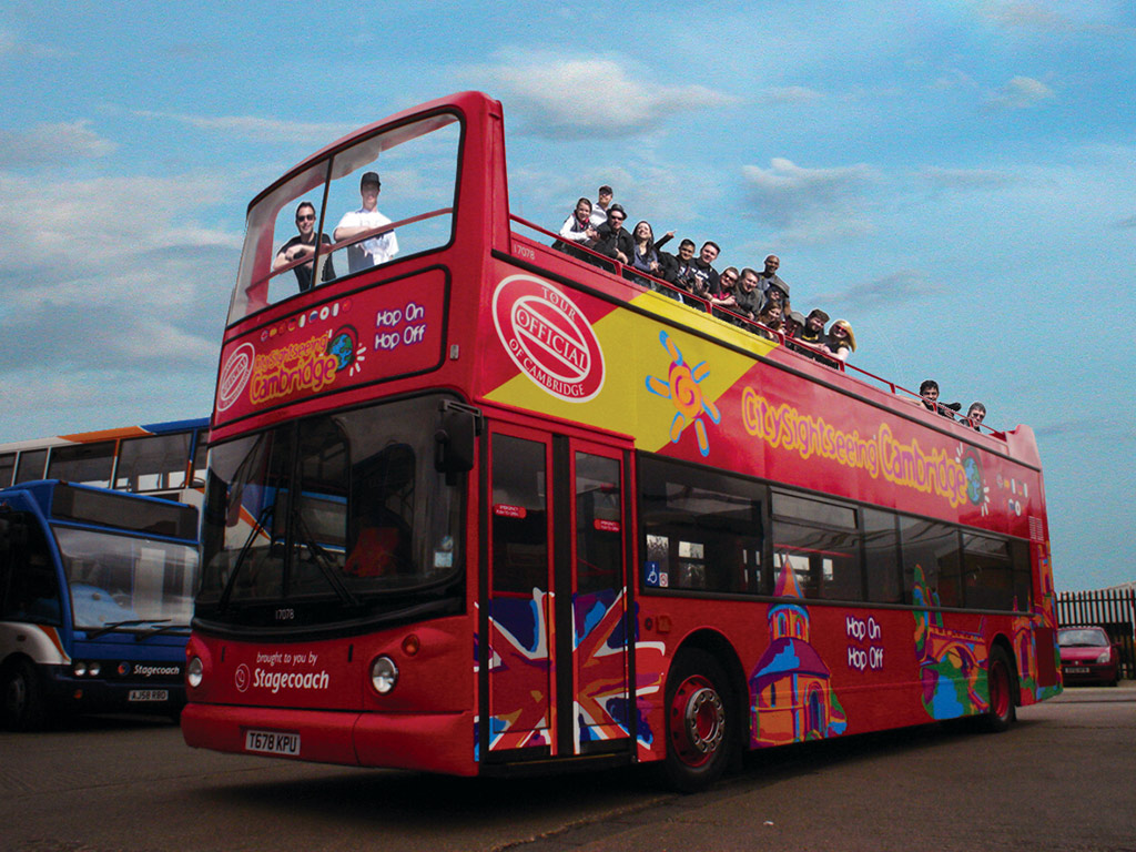 City Sightseeing Cambridge Hop-On Hop-Off Tour