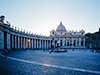Vatican Museums by night