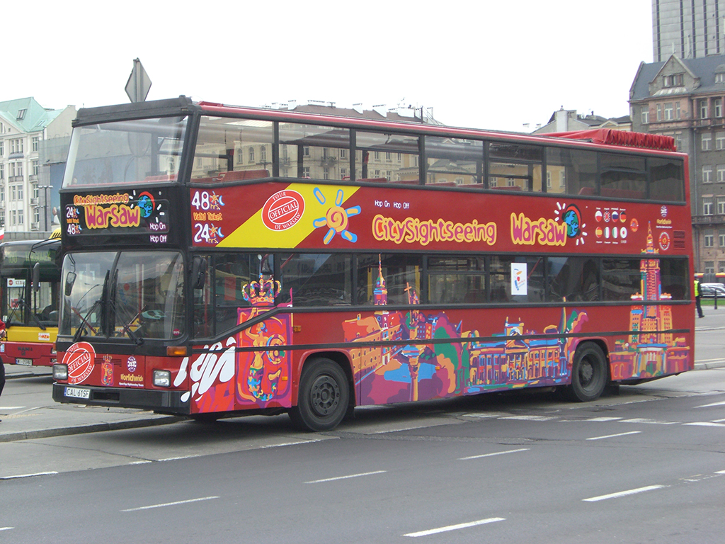 City Sightseeing Warsaw Hop-On Hop-Off Tour (48 hours - Ticket)