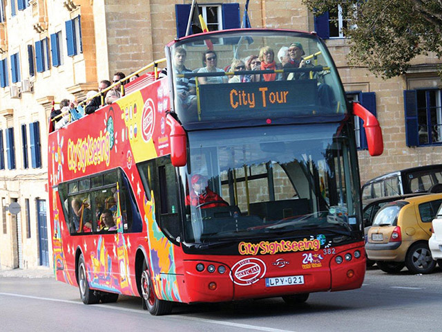 City Sightseeing Malta Hop-On Hop-Off Tour with Optional Harbour Cruise
