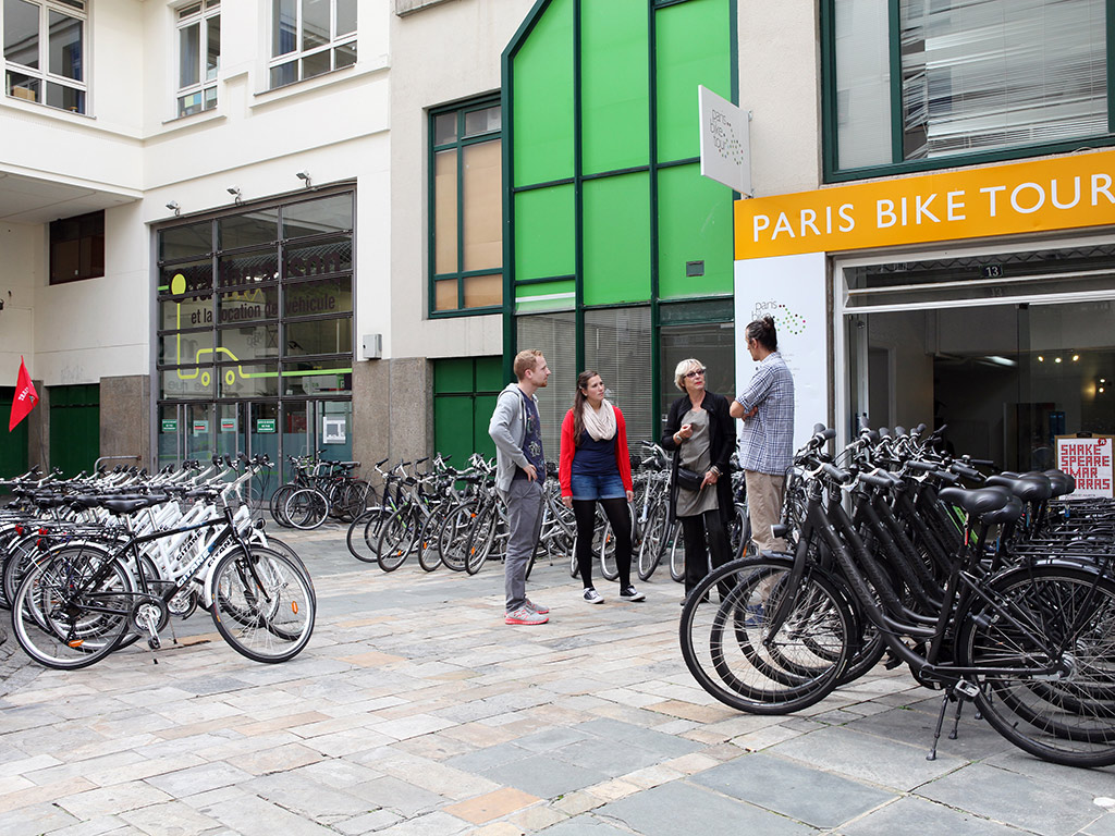 Bike tour along the Seine - Paris