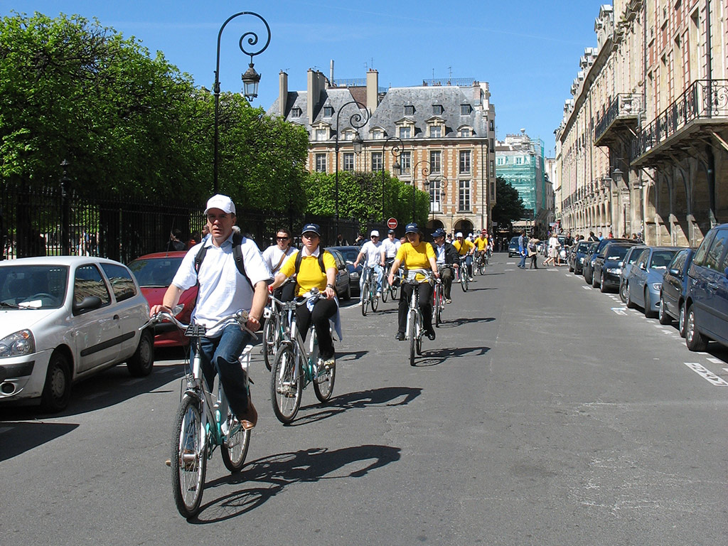 Bike tour along the Seine - Paris