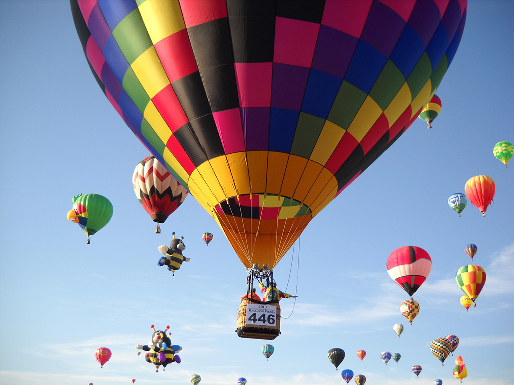 Hot Air Balloon Ride over Dubai