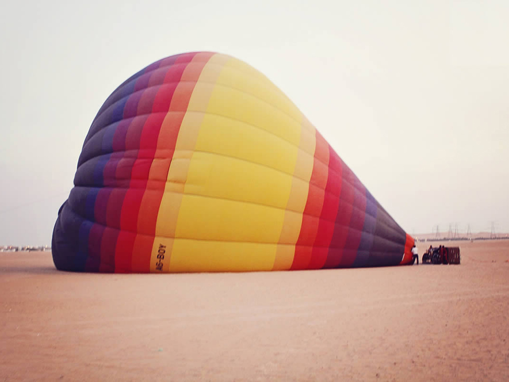 Hot Air Balloon Ride over Dubai
