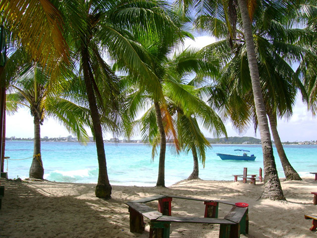 Trip to Johnny Cay and visit to San Andres Aquarium