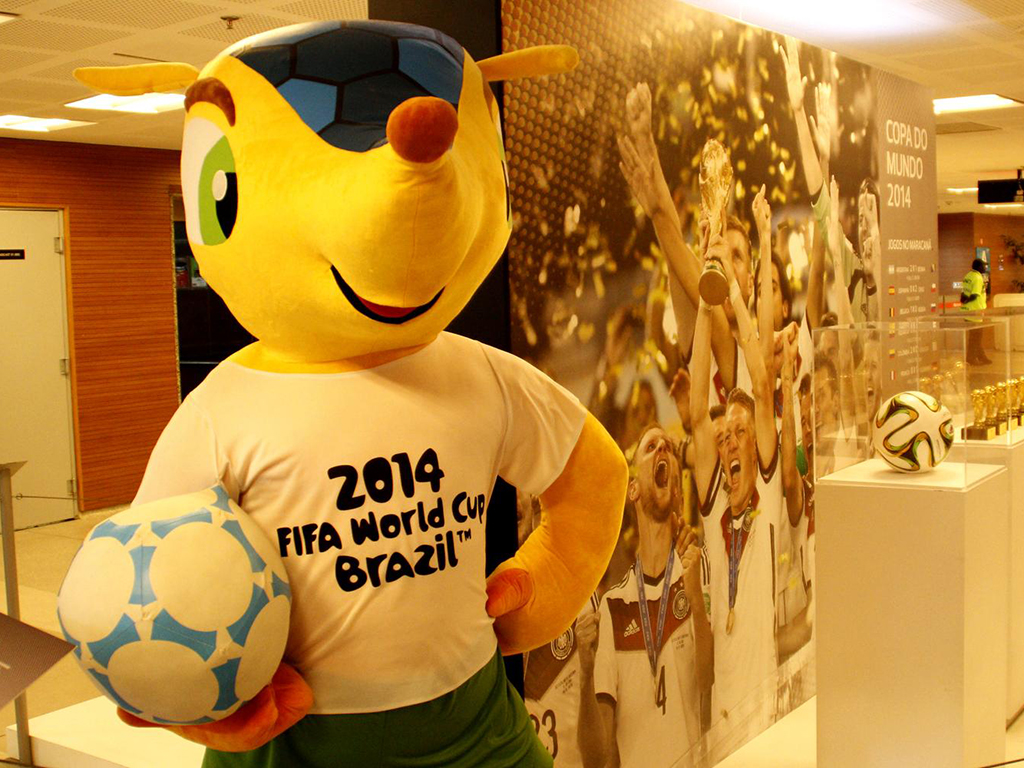 Behind the scenes at Maracana Stadium - Rio de Janeiro