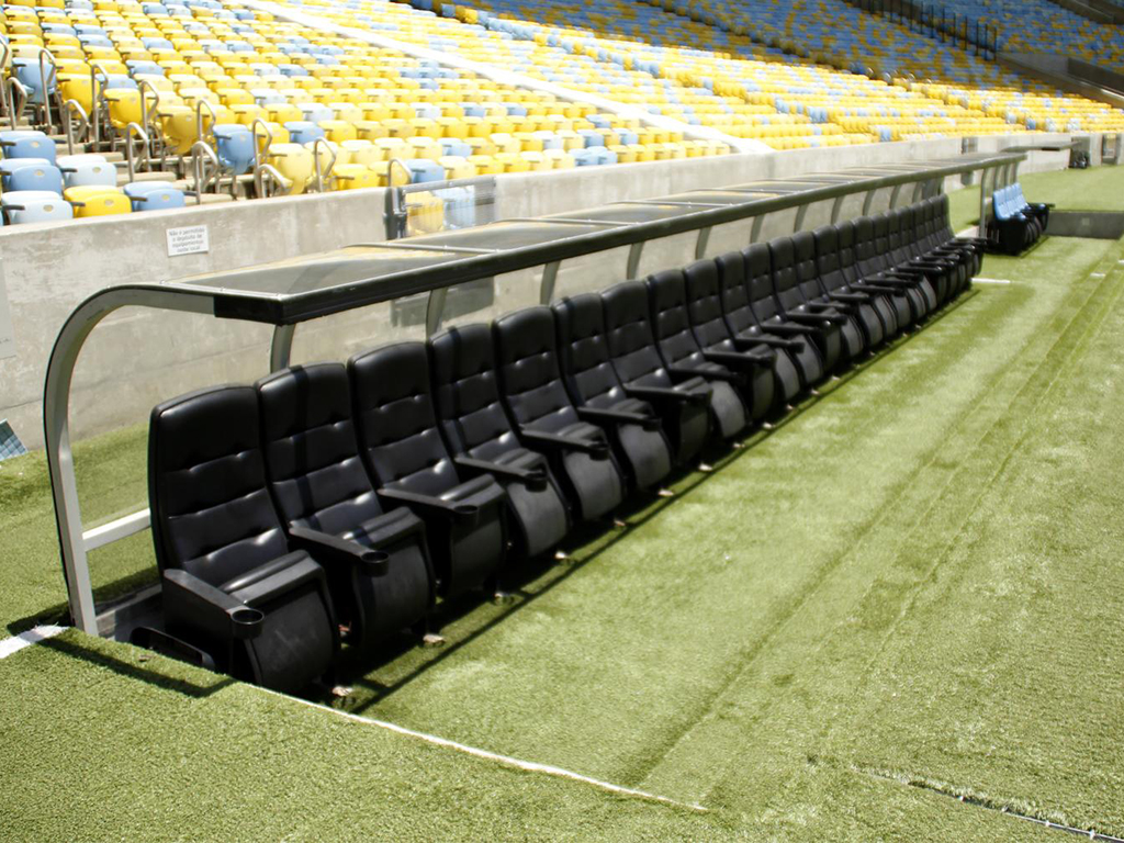 Behind the scenes at Maracana Stadium - Rio de Janeiro