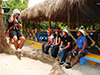 Rainforest canopy adventure from Punta Cana