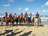 Horse Riding in a Caribbean Farm