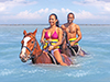 Horseback ride and swim