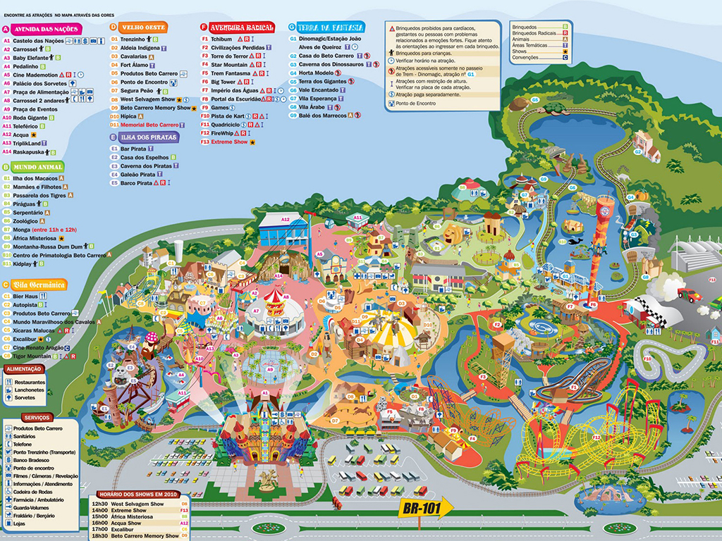 Guided Transportation to Beto Carrero World - Florianopolis