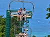 Chairlift, bobsled ride and zipline adventure at Ocho Rios