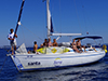 Halfday sailing Zadar channel	
