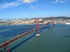 25th of April Bridge  and Christ the King statue
