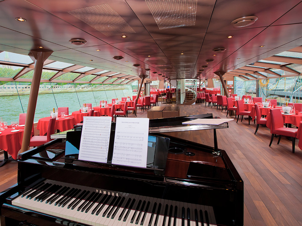 Food cruise with Bateaux Mouches - Paris