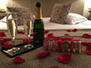 Romantically Decorated Hotel Room - Welcome to Paris