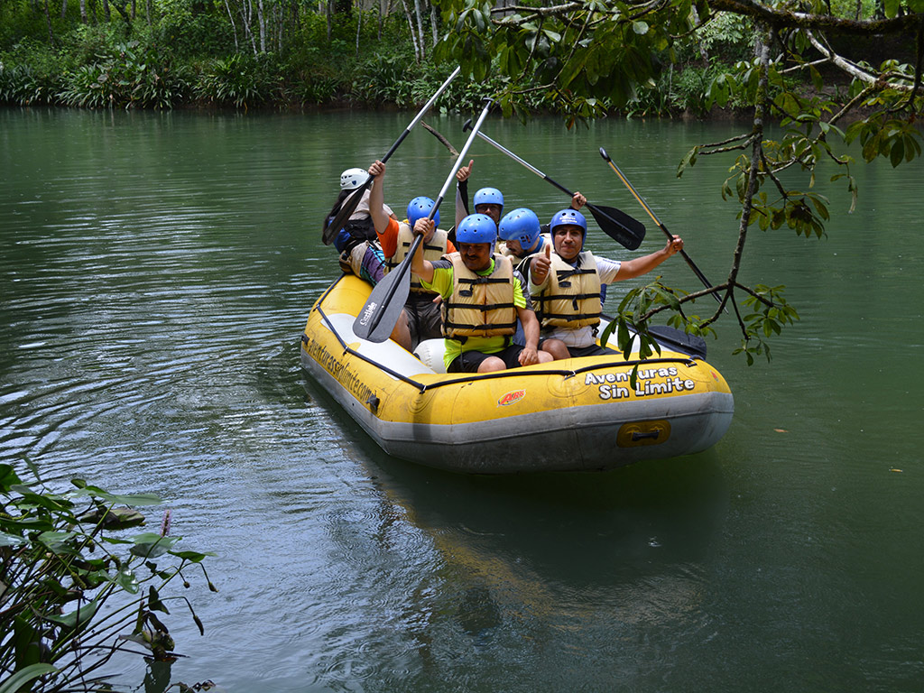 Rafting and Trekking in the Lost City from Palenque
