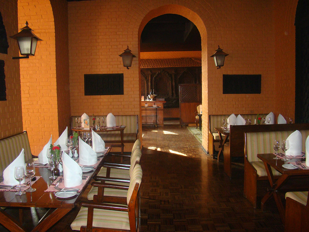 Dinner at Chimney Restaurant, Hotel Yak & Yeti, Kathmandu