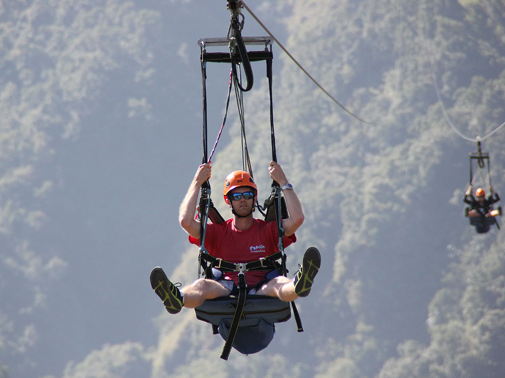 Zip-Flyer in Pokhara