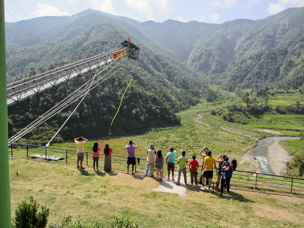 Bungee Jumping in Pokhara - With Transfers