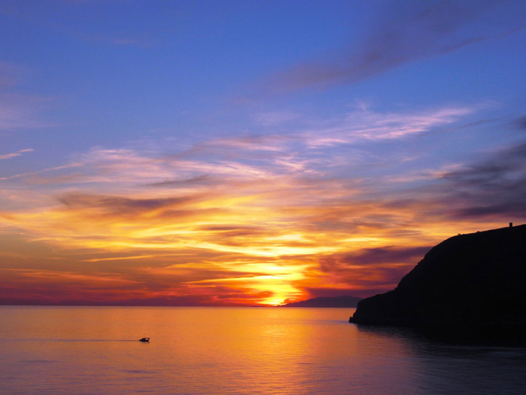 Sunset and Dolphins (Tour)