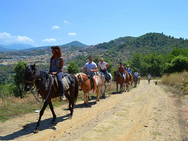 Half Day Horse Trekking Through the Taurus Mountains from Alanya