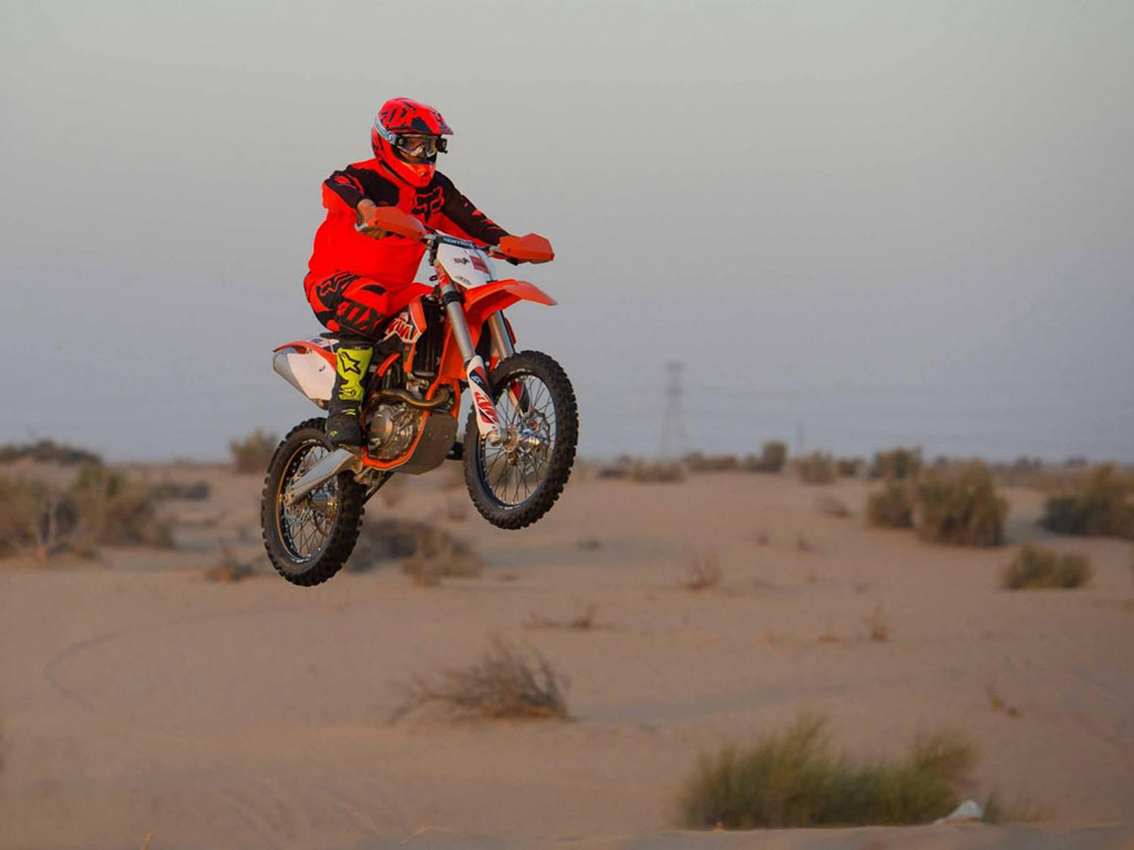 KTM Desert Bike Adventure with Transfer - Dubai
