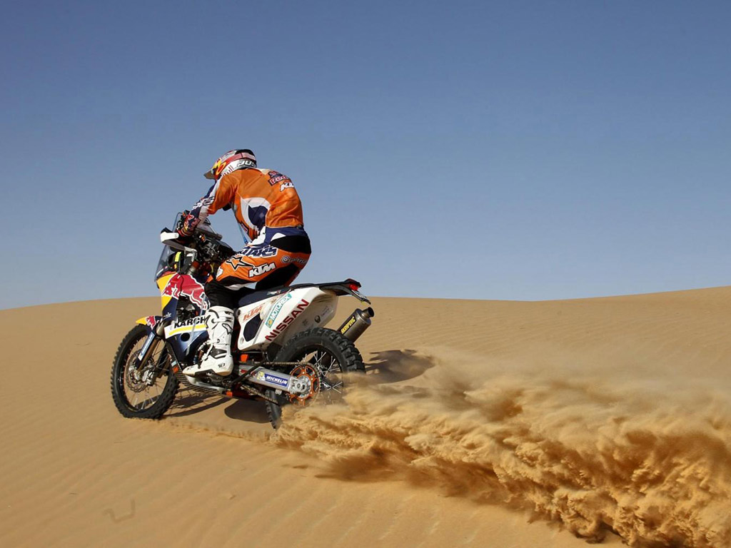 KTM Desert Bike Adventure with Transfer - Dubai