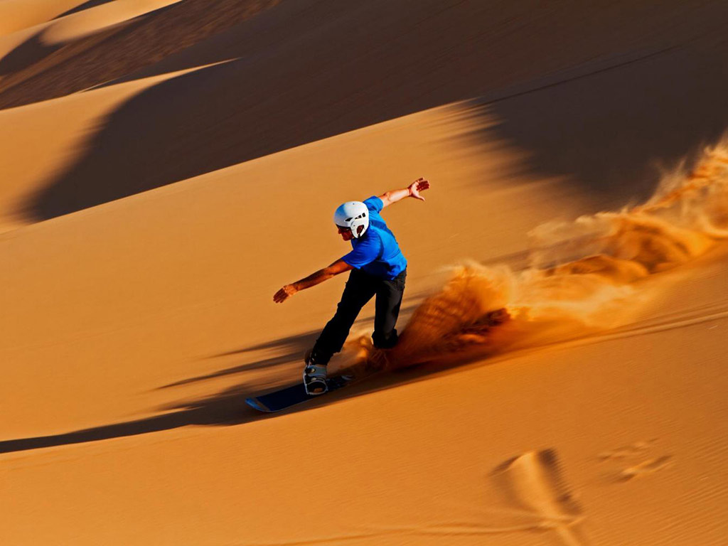 Sandboarding Safari with Dune Bashing - Dubai