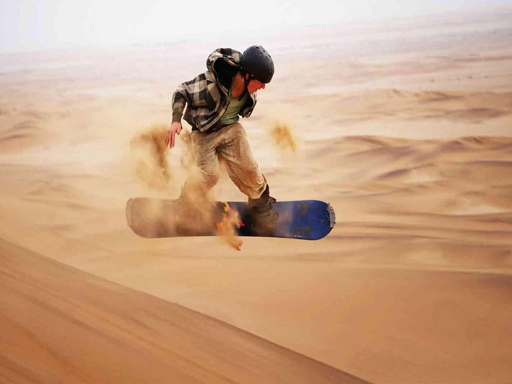 Sandboarding Safari with Dune Bashing - Dubai