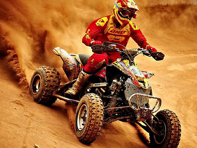 Self Drive Quad Bike Desert Dunes Safari