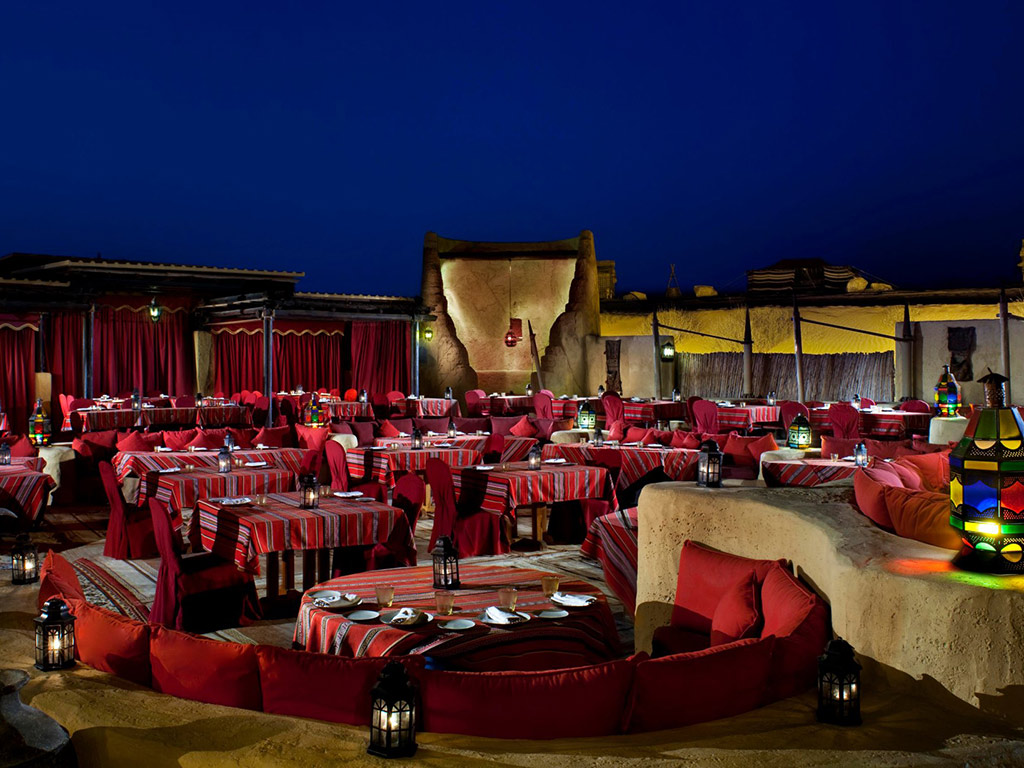 Dinner at Al Hadheera Restaurant Bab Al Shams Resort - Dubai