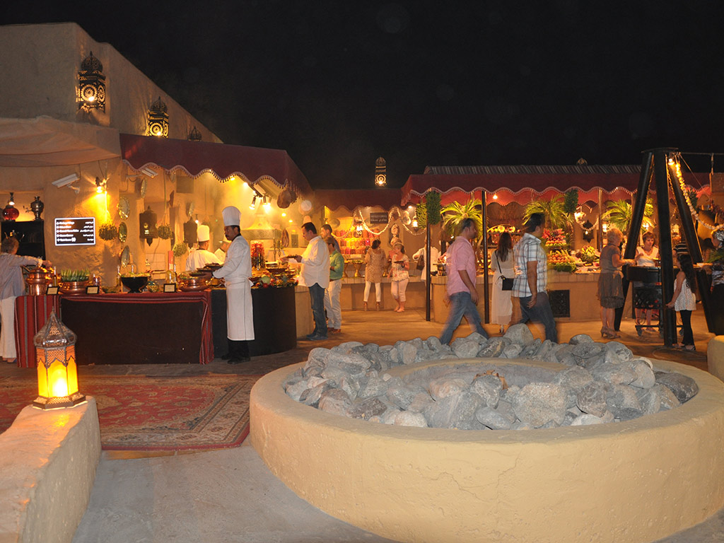 Dinner at Al Hadheera Restaurant Bab Al Shams Resort - Dubai