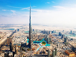 At the Top Burj Khalifa: Level 124 with Afternoon Tea at the Burj Al Arab