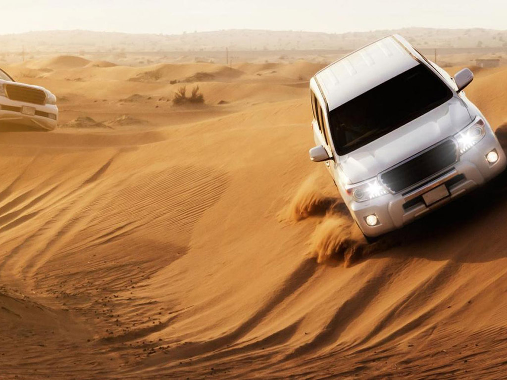 Private Arabian Desert Dunes Safari with Camel Ride