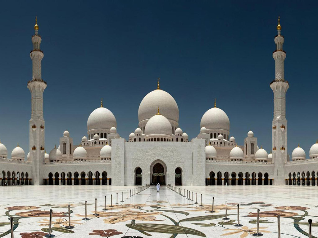 Abu Dhabi Sheikh Zayed Mosque with Falcon Hospital - Private Tour - Dubai