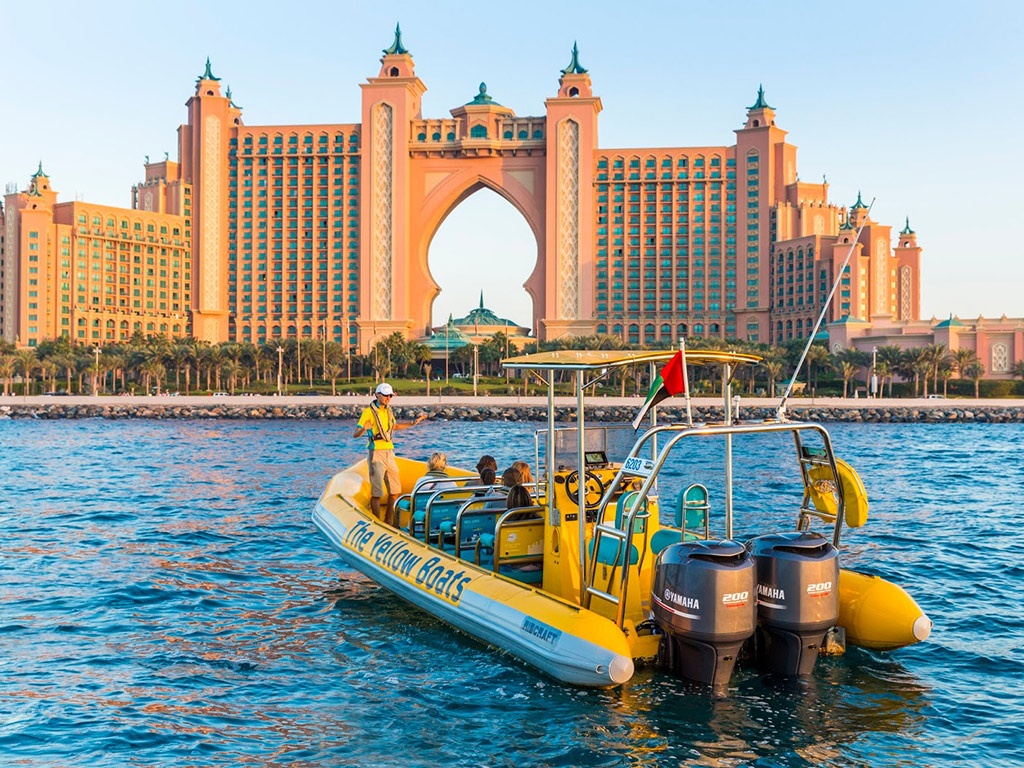 RIB Yellow Boats Sightseeing Cruise - Dubai
