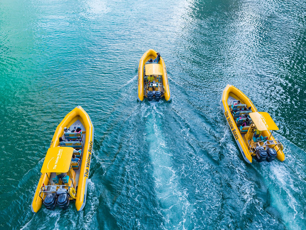RIB Yellow Boats Sightseeing Cruise - Dubai
